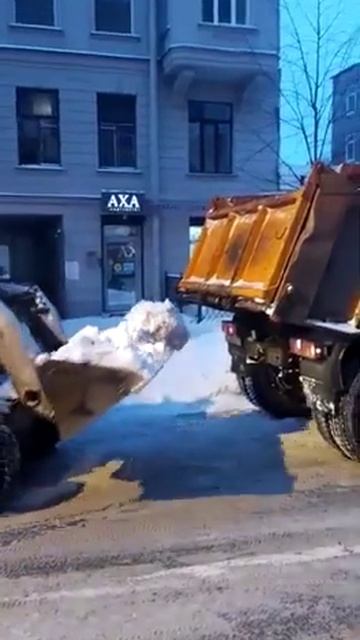 вывоз снега Мини-погрузчиком