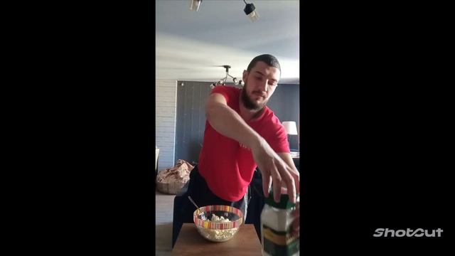 Творожная масса на коленке