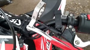 Как установить защиту рук на мотоцикл