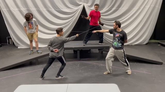 Choreographing Mercutio & Tybalt fight, Romeo & Juliet смотреть онлайн