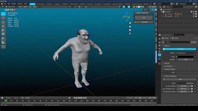 Cartoon Characters Library For Blender смотреть онлайн