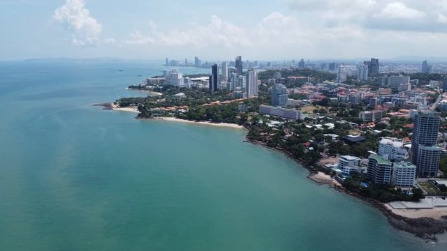 Royal Cliff, Pattaya & Jomtien Drone Footage смотреть онлайн