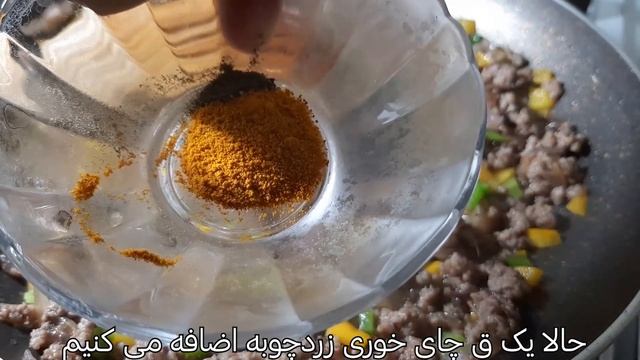 یه ماکارونی خوشمزه با ته دیگ سیب زمینی Macaroni