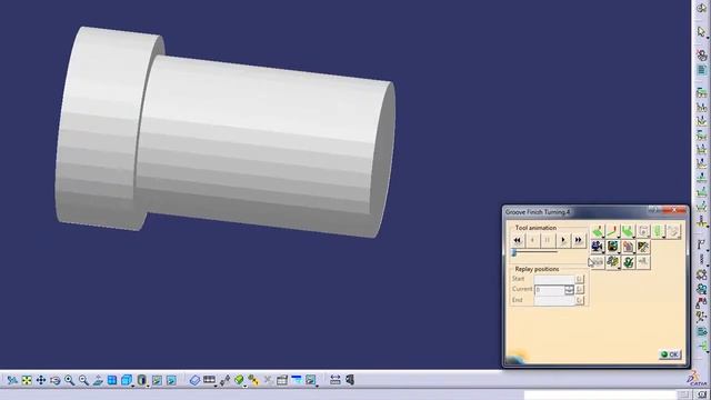 lathe machining catia v5 смотреть онлайн