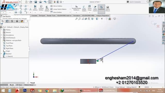 Tractor on Solidworks ( 17- Steering Wheel ) смотреть онлайн