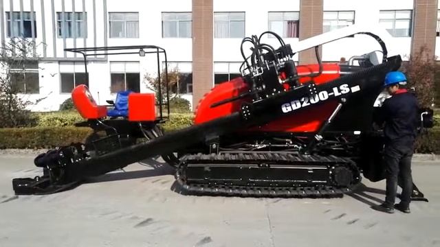 Установка ГНБ Goodeng GD200-LS смотреть онлайн