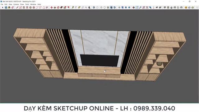 Sketchup Cơ Bản | Hướng dẫn xuất ảnh trong phần mềm sketchup 2021 смотреть онлайн