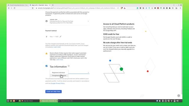 How to Add Billing Account In Google Cloud смотреть онлайн