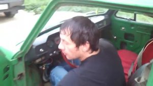 Выгуливание Зеленого Лягушонка (Запорожец)