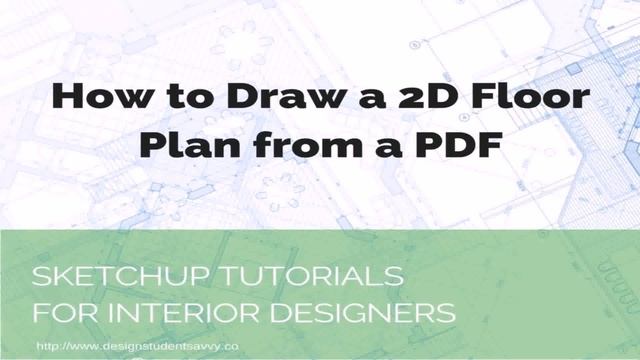 Sketchup Floorplan Tutorial (see description) смотреть онлайн