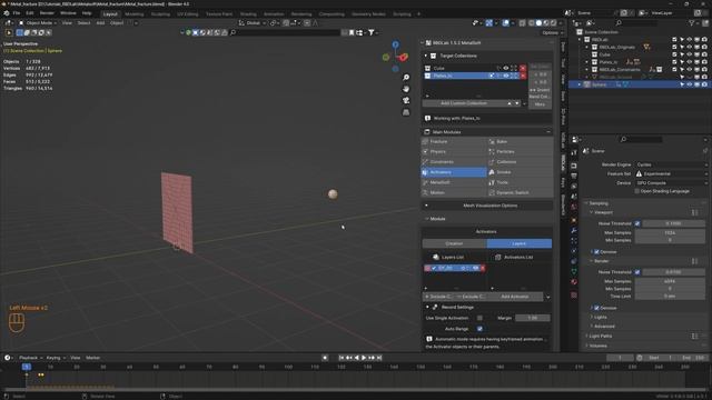 RBDLab 1.5 MetalSoft - Metal Fracture Tutorial смотреть онлайн