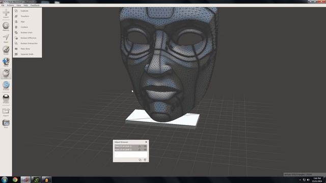 Mesh Viewing and Boolean Tips for Meshmixer- 2014 смотреть онлайн