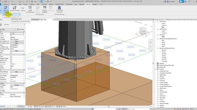 Hướng dẫn xuất Model Revit vào Civil 3D - Export Revit model into Civil 3D смотреть онлайн