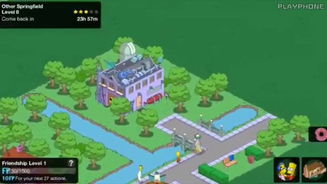 THE SIMPSONS TAPPED OUT | BEST IOS GAMES FOR IPHONE [ PLAYPHONE ]