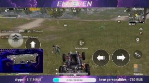 EM7EVEN - стрим с хэндкамом PUBG mobile iPhone 11