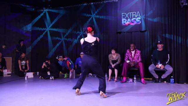 Waacking 1on1 FINAL：Yoon Ji（KR）vs Rada（IT）｜20171104 C'est La WAACK Vol.5