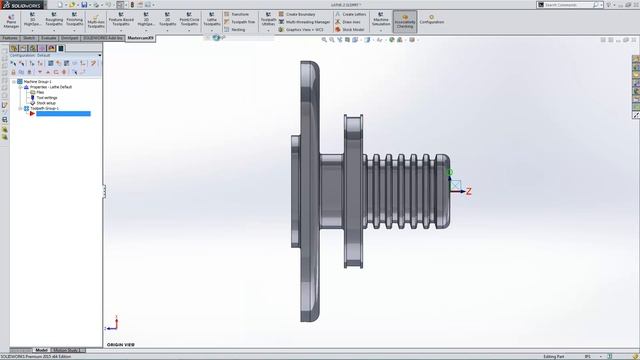 Mastercam for Solidworks Lathe Tips смотреть онлайн