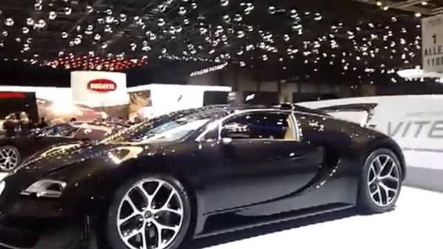 BUGATTI GRAND SPORT VITESSE Geneva motor show 2013 смотреть онлайн
