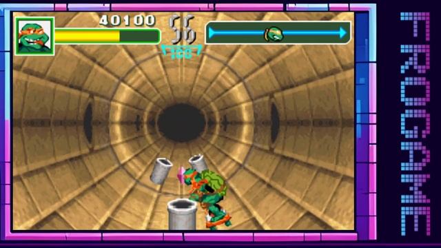 🐢Черепашки-ниндзя🐢 1. TMNT Michelangelo🐢(GBA)🐢 смотреть онлайн