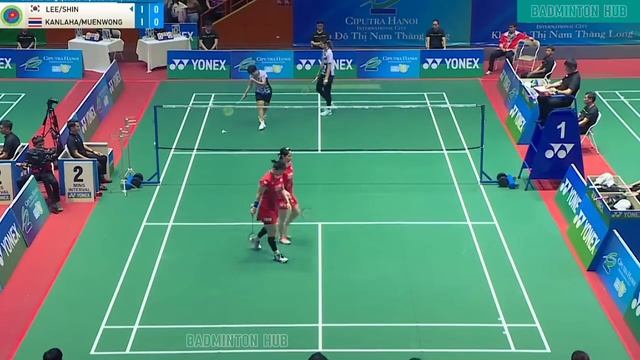 Great Match! Laksika KANLAHA/Phataimas MUENWONG at Vietnam International Challenge 2024 Badminton смотреть онлайн