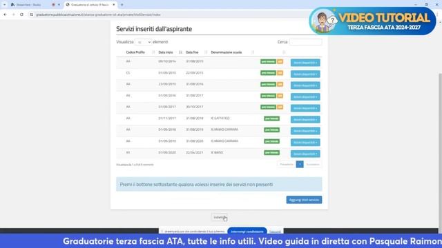 VIDEO TUTORIAL | Terza fascia ATA, tutti i passaggi spiegati per primo inserimento e aggiornamento смотреть онлайн