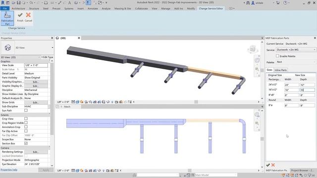Revit 2022 | What's New: Design to Fabrication Improvements смотреть онлайн