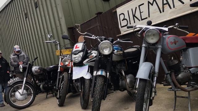 1958 NORTON ES2 500cc Kick-Start BIKEMART Bike FOR SALE at Ardingly Classic & Modern Motorcycle Sho смотреть онлайн