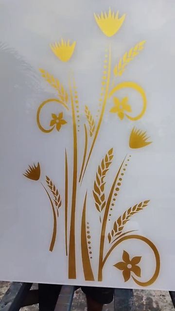 clear glass etching design image. #shorts смотреть онлайн