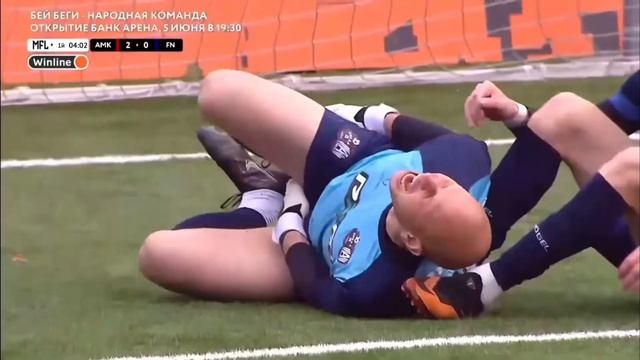 ЛУЧШИЕ МОМЕНТЫ ФЕДОСА В МЕДИАЛИГЕ! Все сейвы Федоса за Амкал в этом сезоне смотреть онлайн