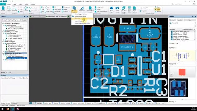 Altium Circuit Studio - Polygon priorities смотреть онлайн