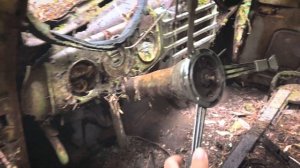 Заброшенные машины в лесу/Abandoned cars in Redwood Forest