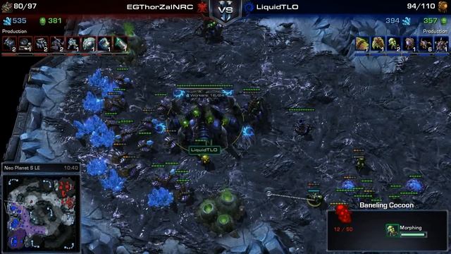 SC2 - Kaspersky July - S3 - TLO vs ThorZaIN - Game 1 смотреть онлайн