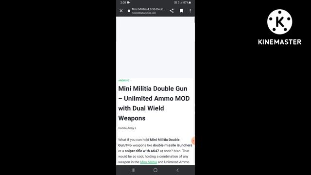 mini militia mod by sahad ikr unlimited ammo and nitro/Kaka Gamer смотреть онлайн