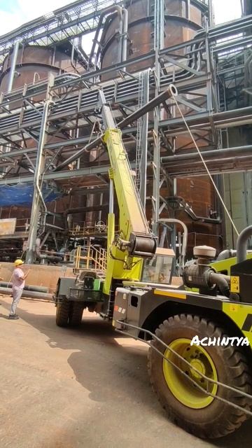 Pipe Erection By 25Ton Hydra😱😱