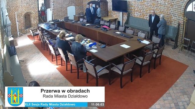 XLII Sesja Rady Miasta Działdowo (19.05.2022r.)