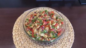 Армянский салат Хоровац. Овощи на гриле.