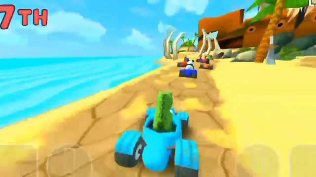 Animal car racing - safari kart смотреть онлайн