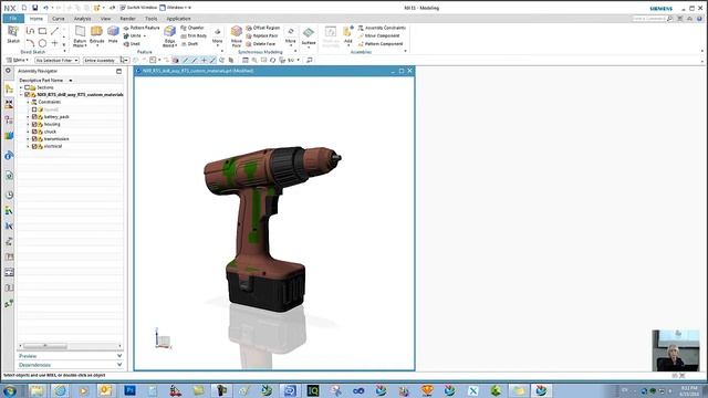 NX CAD Quick Tips: NX 11 Rendering with Iray+ Material Conversion смотреть онлайн