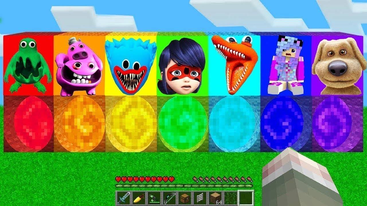 ВЫБЕРИ НОВЫЕ ТУННЕЛИ СИНИЙ РАДУЖНЫЙ ДРУГ МОРОЖЕНЩИК МАМА ХАГГИ ВАГГИ SCP В МАЙНКРАФТ смотреть онлайн