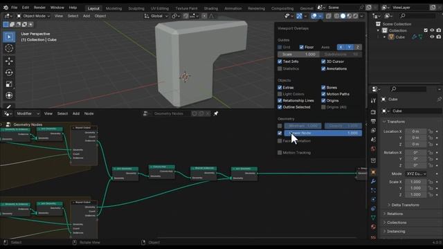 New! Bevel node in blender geometry nodes смотреть онлайн