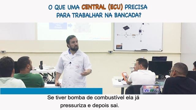 O que uma central (ECU) precisa para trabalhar na bancada? смотреть онлайн
