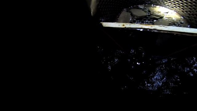 Всю ночь копали, три водоема сменили, отличная находка.