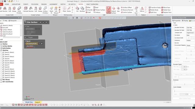 Geomagic Design X - Reverse Engineering of a Chassis смотреть онлайн