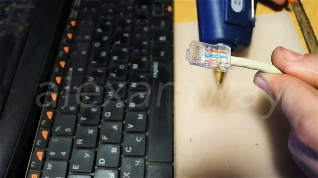WaterProof RJ45 how to make ? Как обжать сетевой 1000M-Bit RJ45 смотреть онлайн