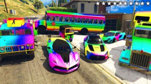 Я УГНАЛ РЕДКИЕ РАДУЖНЫЕ ТАЧКИ ИЗ РЕАЛЬНОЙ ЖИЗНИ В ГТА 5