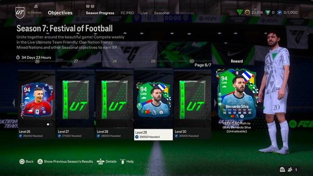 How To Complete SEASON 7: FESTIVAL OF FOOTBALL XP Objectives | FC 24 Ultimate Team!