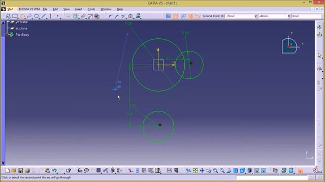 creating 2d sketch in catia смотреть онлайн