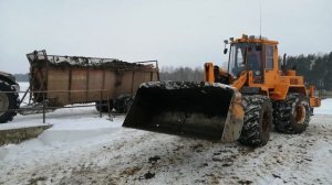 Амкодор 352С. Погрузка органики!!!🇧🇾