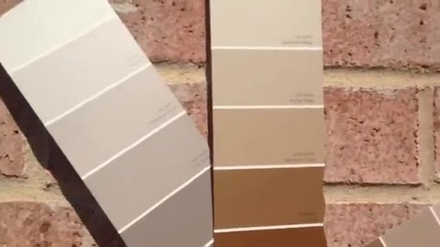 Exterior Paint Sample Colors Pink Brick смотреть онлайн