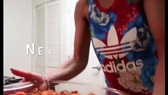 QUICK GLUTEN FREE/VEGETARIAN MEAL (fried Zucchini, Candied Yams, Creamed Sweet Corn)